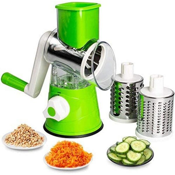 3-in-1 Multifunctional Vegetable Cutter – Slice, Dice & Grate in Seconds!