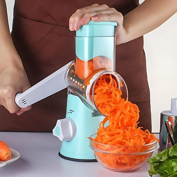 3-in-1 Multifunctional Vegetable Cutter – Slice, Dice & Grate in Seconds!