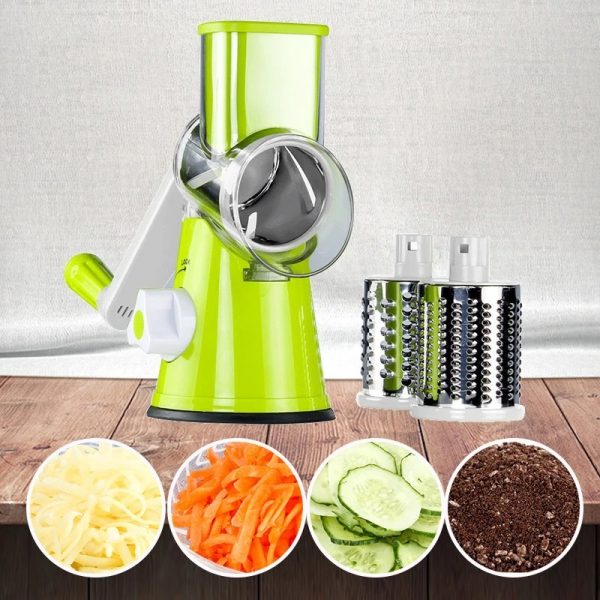 3-in-1 Multifunctional Vegetable Cutter – Slice, Dice & Grate in Seconds!